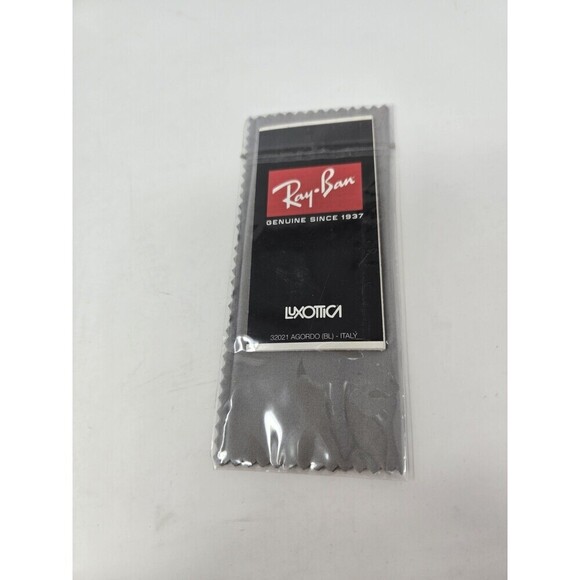 RAY-BAN BLACK SUNGLASS GLASSES CASE LOT OF 3 BLACK HARDCASE SOFTCASE NEW WIPE - Picture 3 of 10